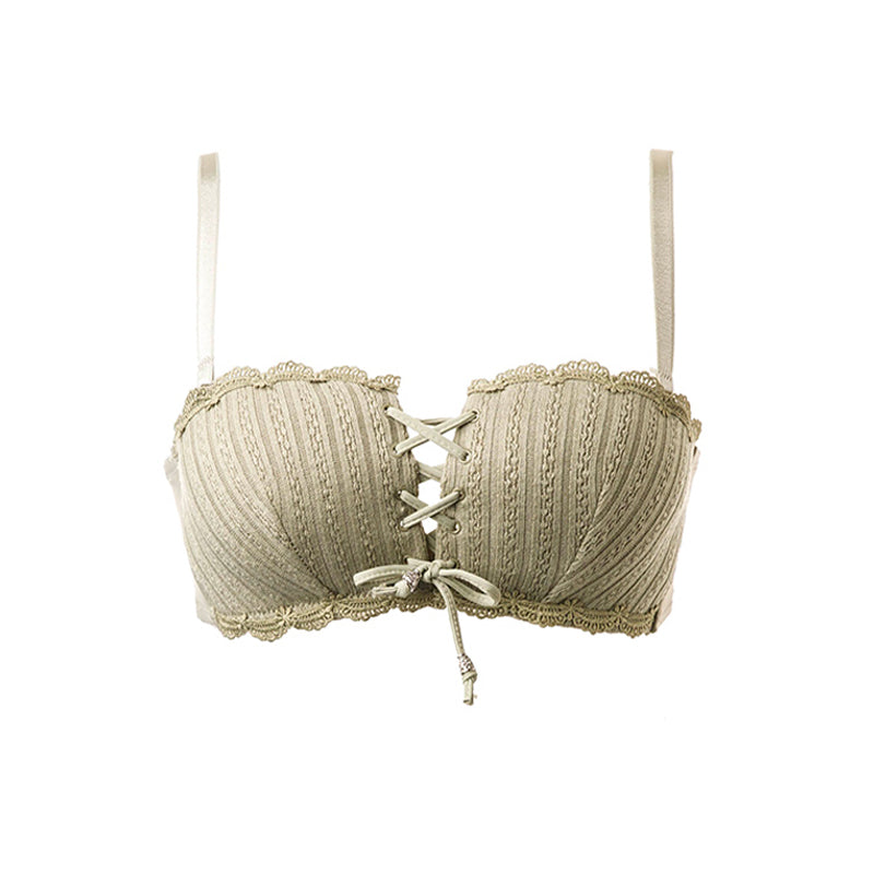LACE-UP DEMI CUP