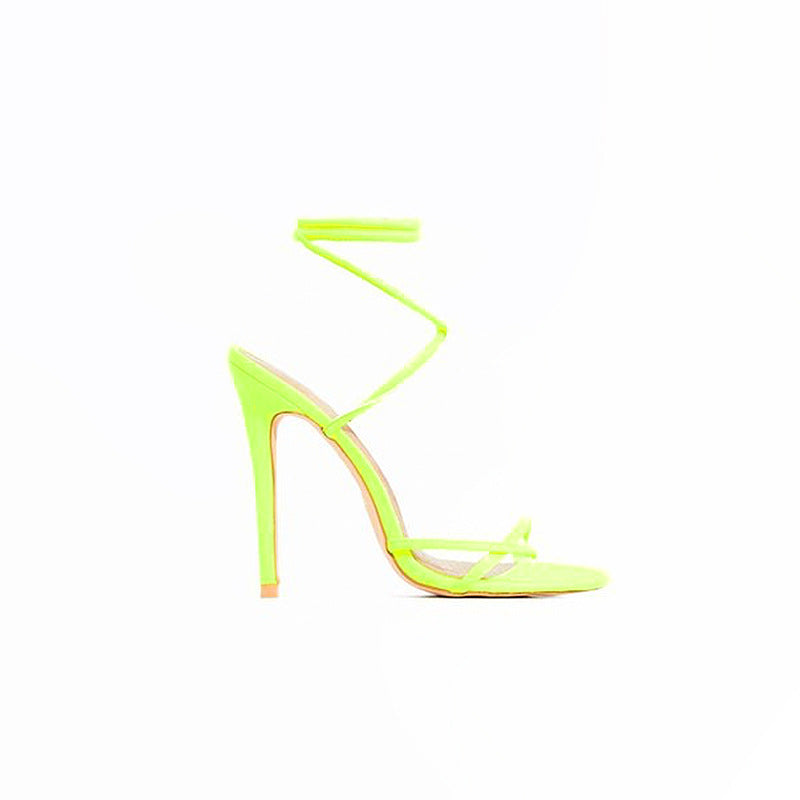 STRAPPY STILETTO HEELS