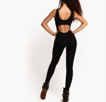 SHEER BACKLESS JUMPSUIT