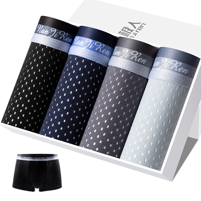 DOTTED PRINT BOXER