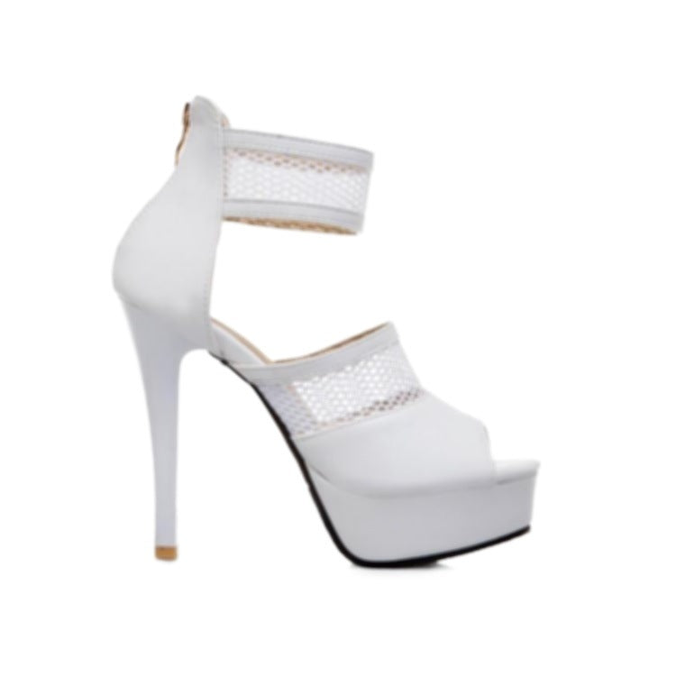 PEEP-TOE HEELS