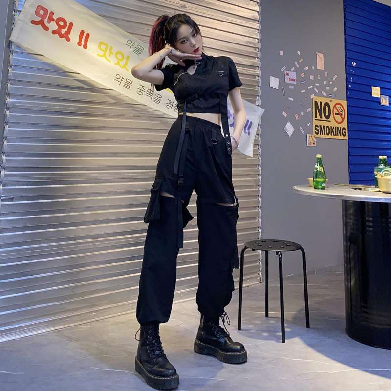 PATCHWORK CARGO PANTS