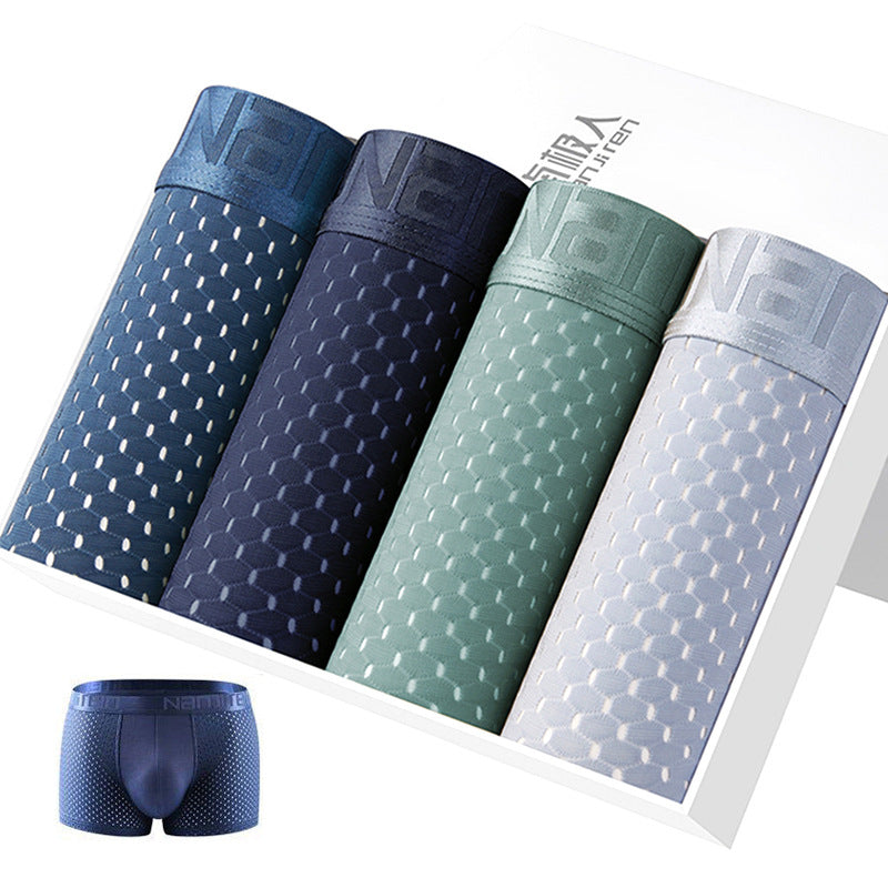 DOTTED PRINT BOXER