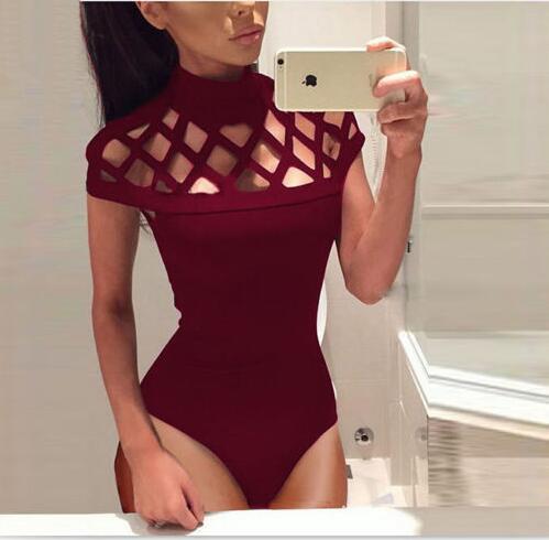 PATCHWORK BODYSUIT