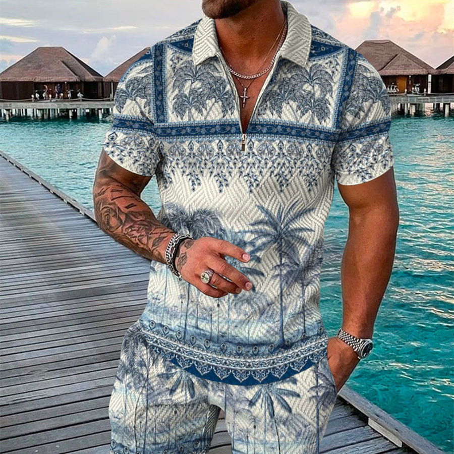 SOLID PRINT SUMMER SUITS