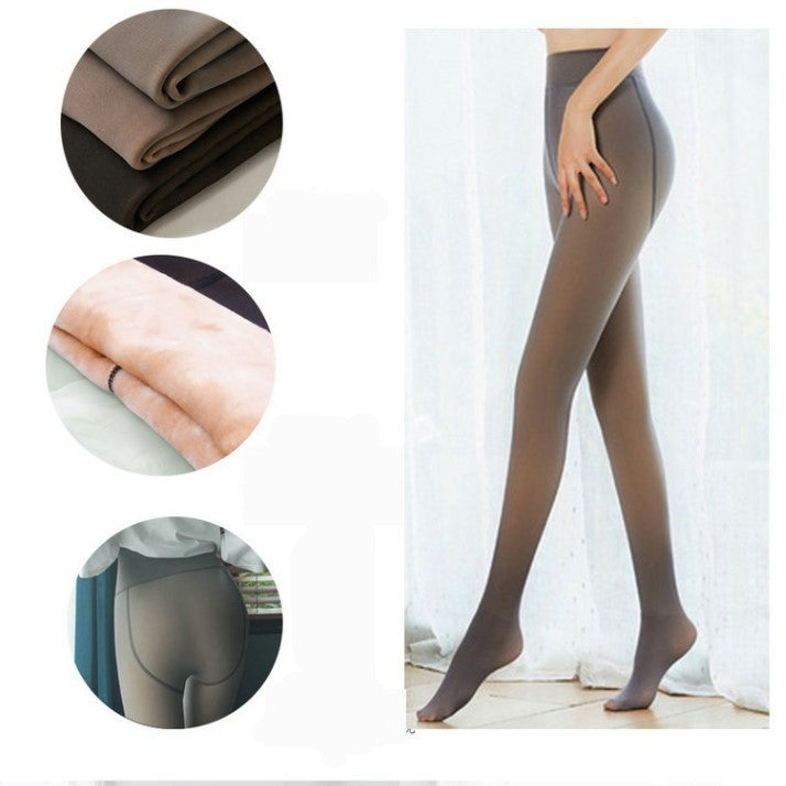 OPAQUE FLEECE STOCKINGS