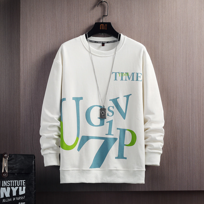 MEN FULL SLEEVE GRAPHIC PRINT SWEATSHIRT