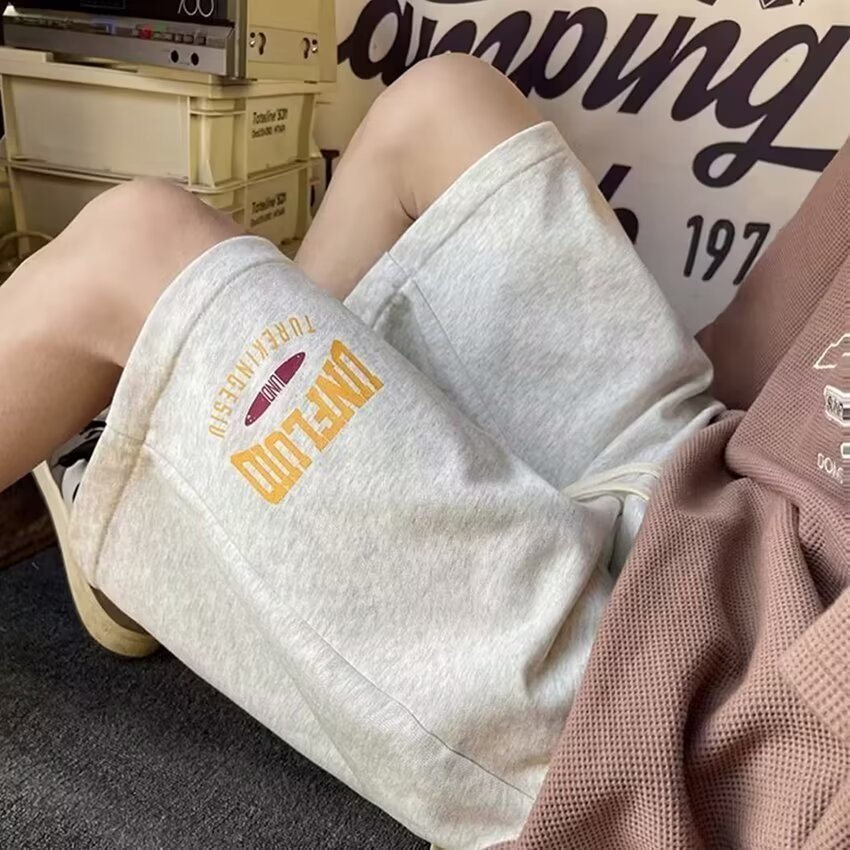 Loose Straight Casual Shorts