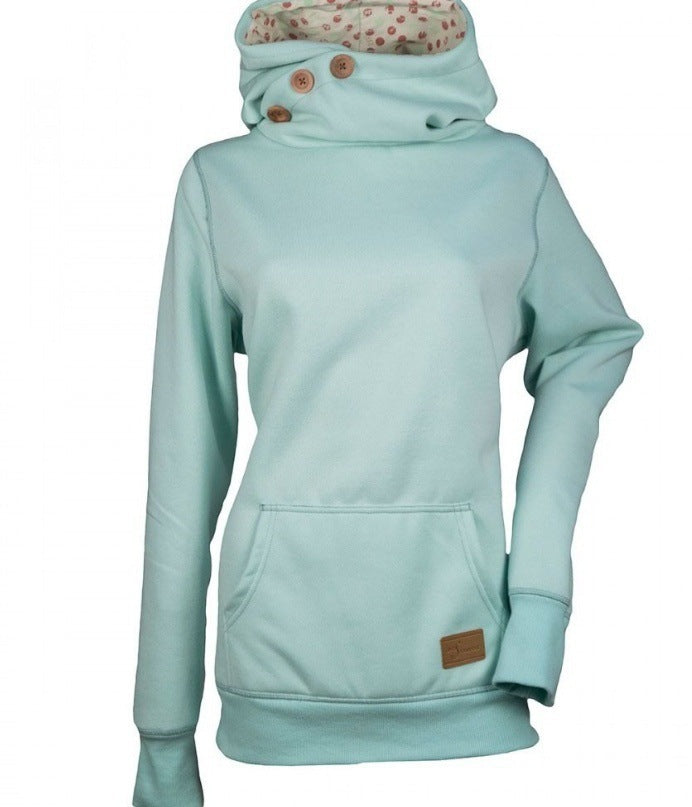 BUTTON INNER LINING HOODIE