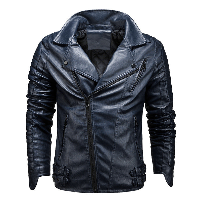 WINDPROOF LEATHER JACKET