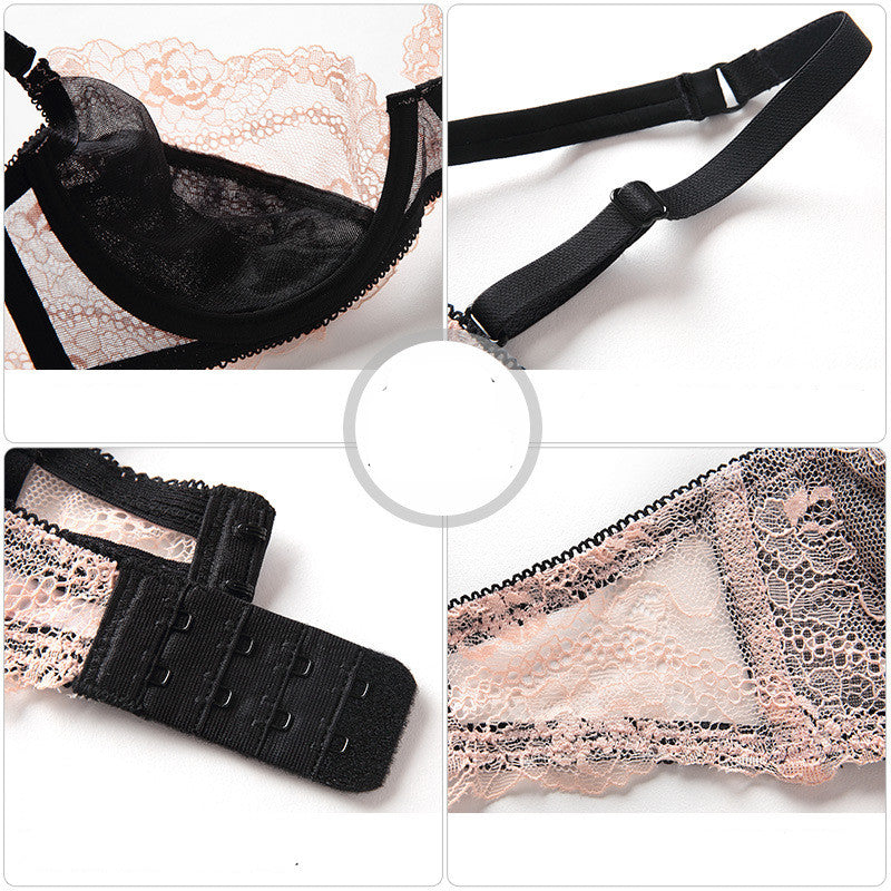 LACE PADDED LINGERIE SET