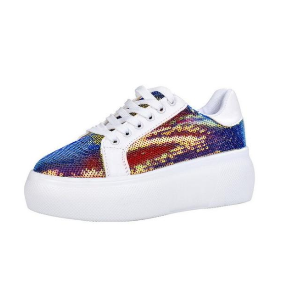 SEQUIN LOW-TOP SNEAKER