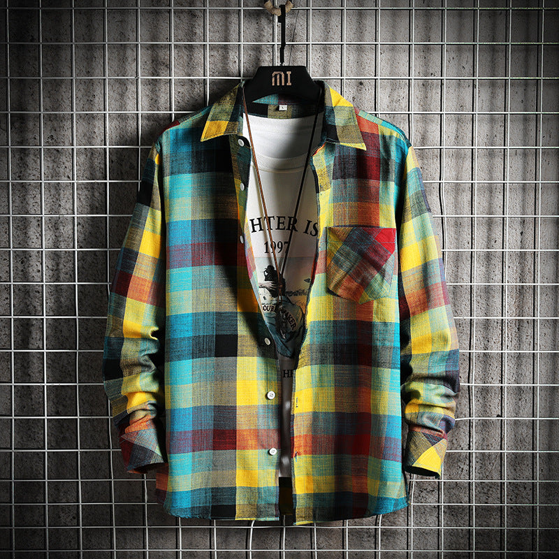 SINGLE POCKET PRINTED SHIRT