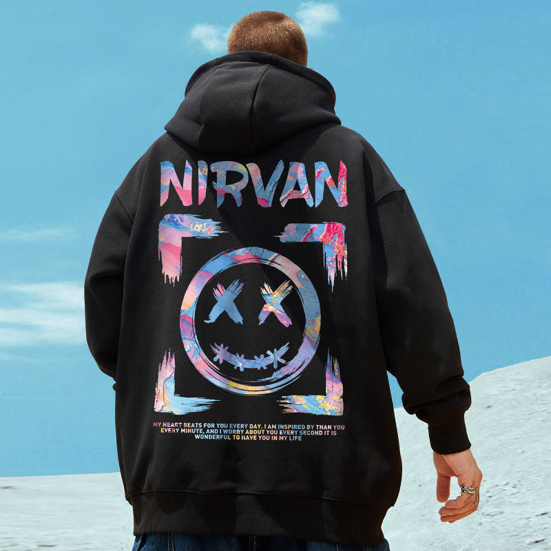 MEN HIGH STREET LOOSE FIT HOODIE