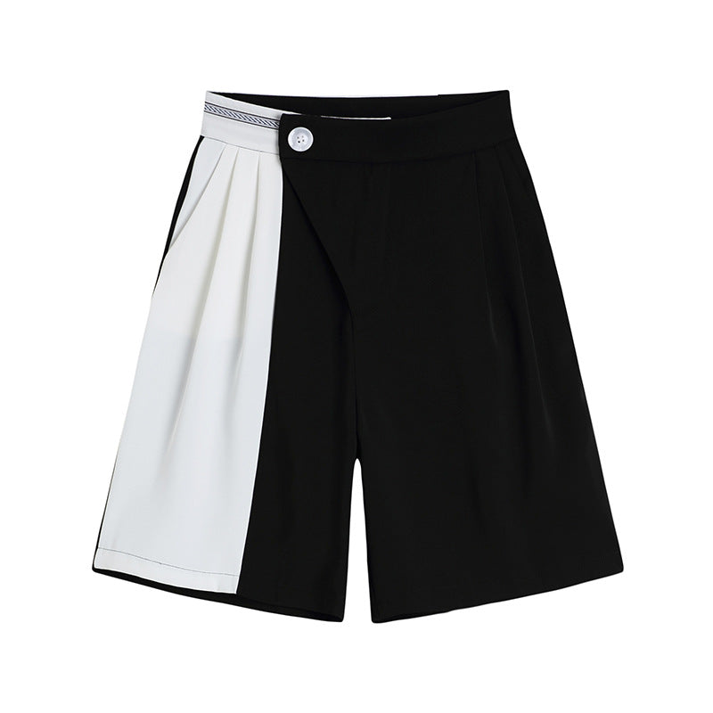 GEOMETRIC QUARTER SHORTS