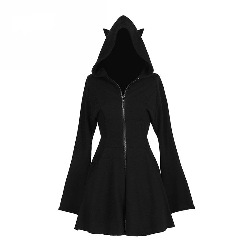 ANIMAL EAR HOODIE DRESS