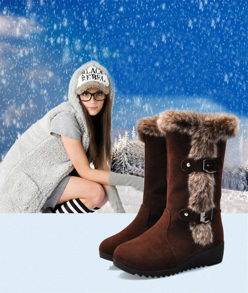 FUR DESIGN BOOTS