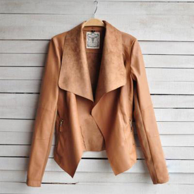 LOOSE LEATHER JACKET