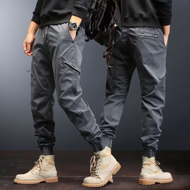 MEN'S CASUAL CARGO TROUSERS