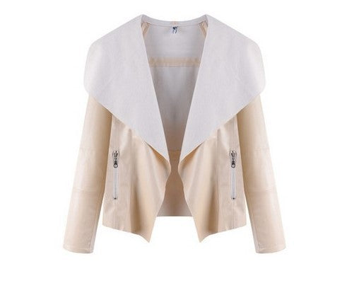 LOOSE LEATHER JACKET