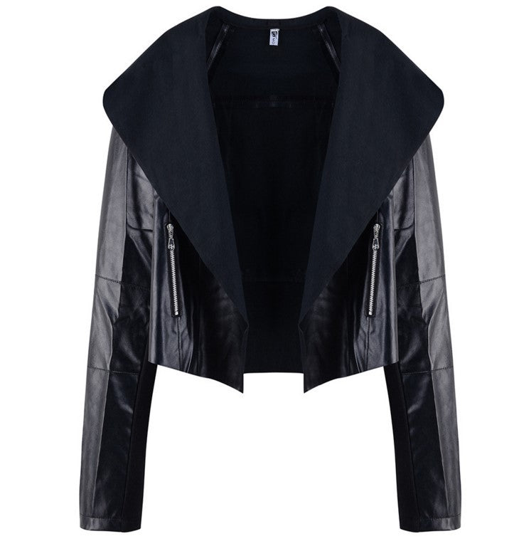 LOOSE LEATHER JACKET