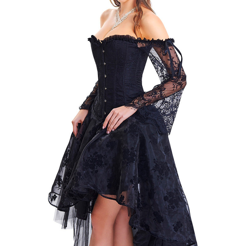 LACE CORSET DRESS