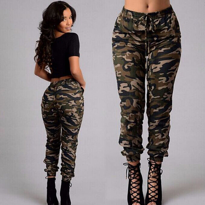 CAMOUFLAGE JOGGER PANTS