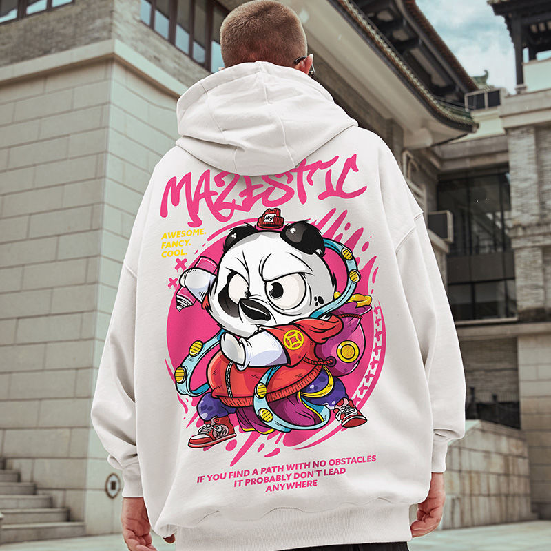 MEN HIGH STREET LOOSE FIT HOODIE