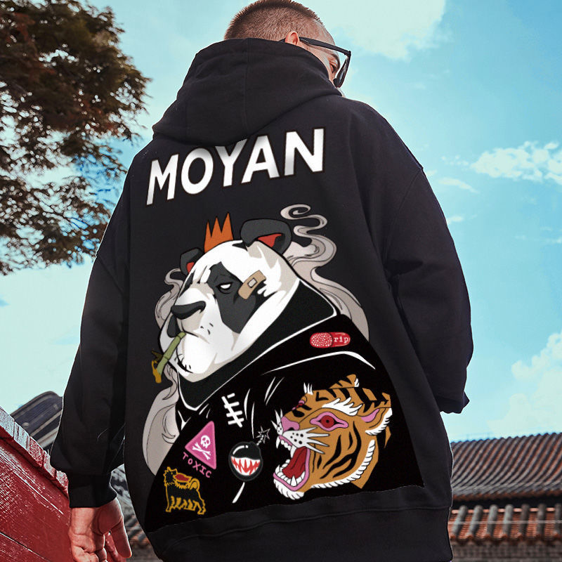 MEN HIGH STREET LOOSE FIT HOODIE