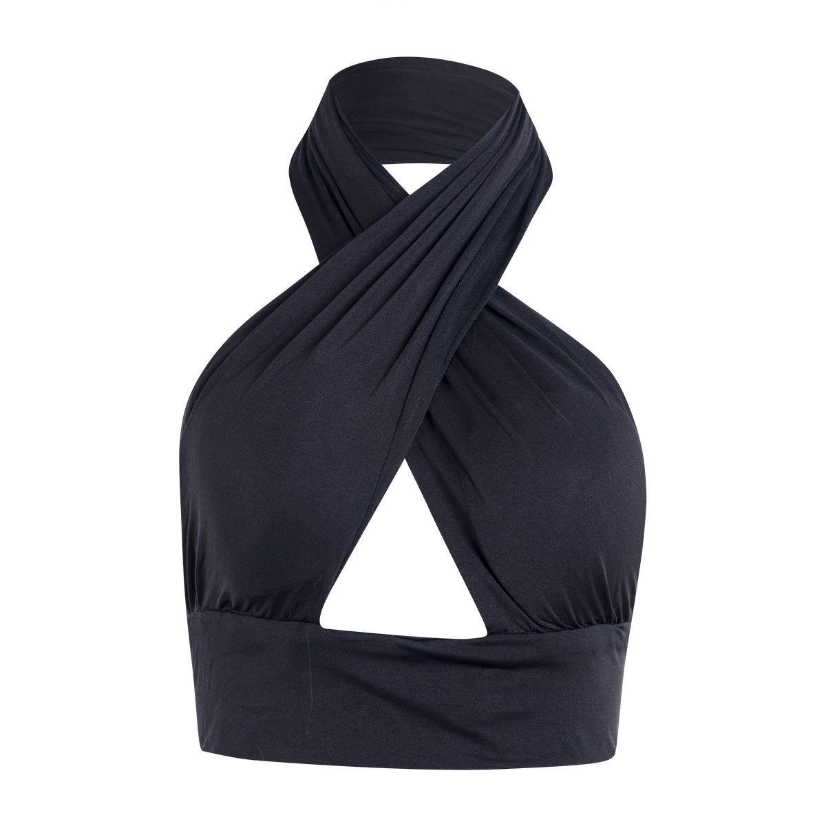Halter Backless Crop Top