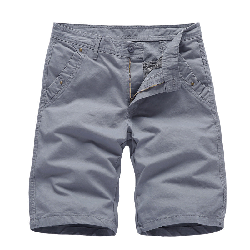 COTTON JEANS SHORTS