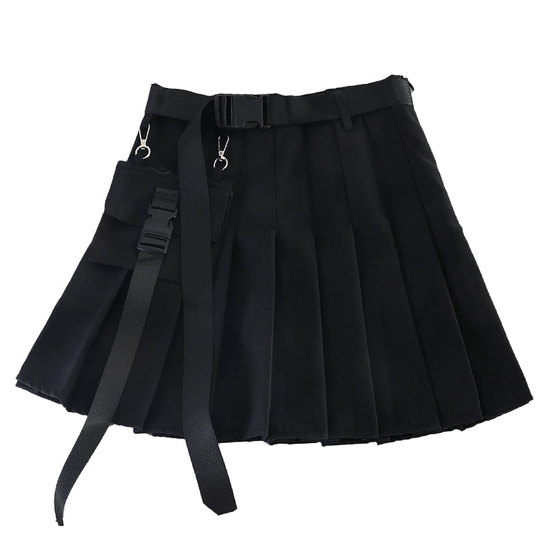 PLEATED COMBAT SKIRT