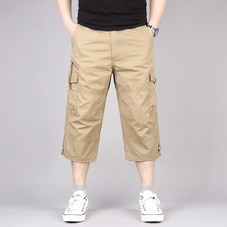 Loose Cropped Pants