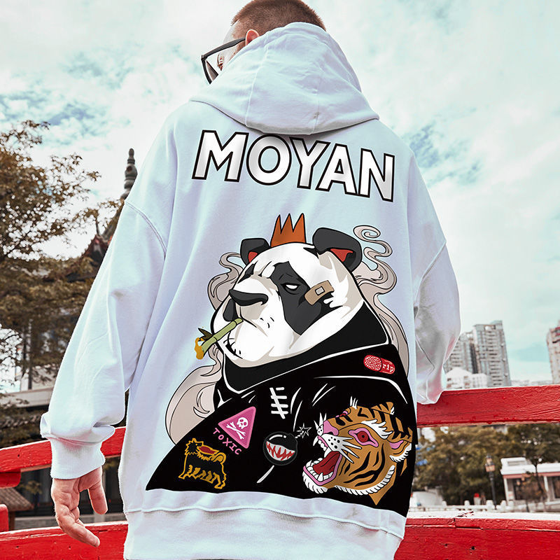 MEN HIGH STREET LOOSE FIT HOODIE