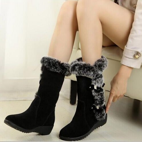 FUR DESIGN BOOTS