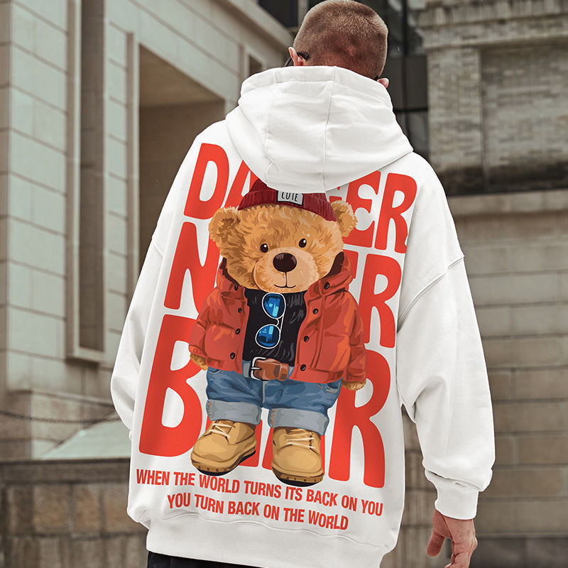 MEN HIGH STREET LOOSE FIT HOODIE
