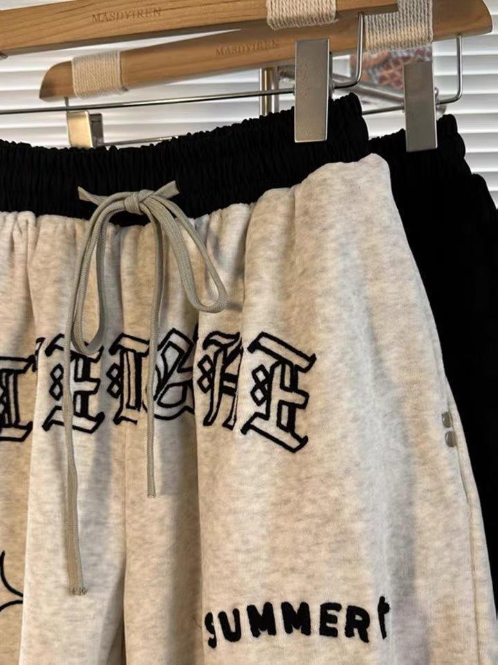 Retro Embroidered Shorts