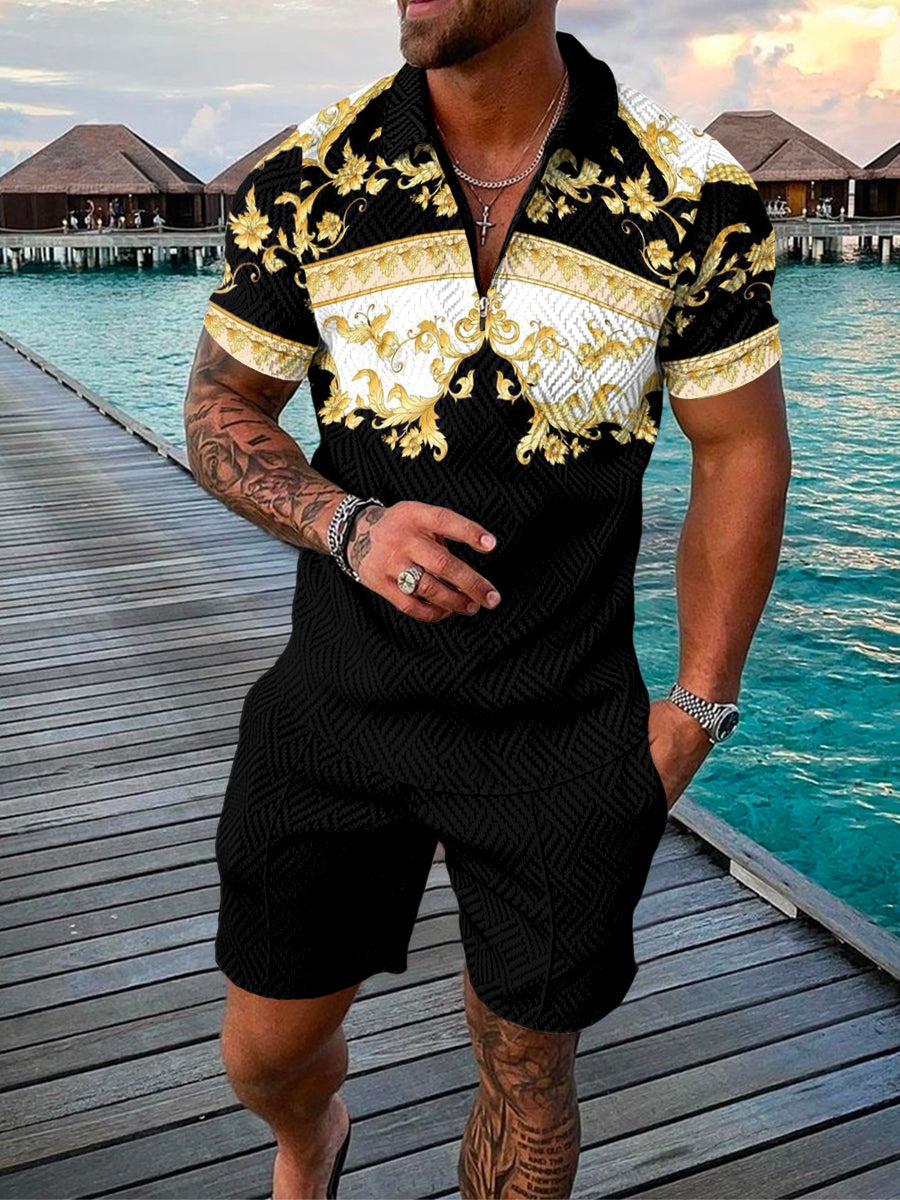 SOLID PRINT SUMMER SUITS