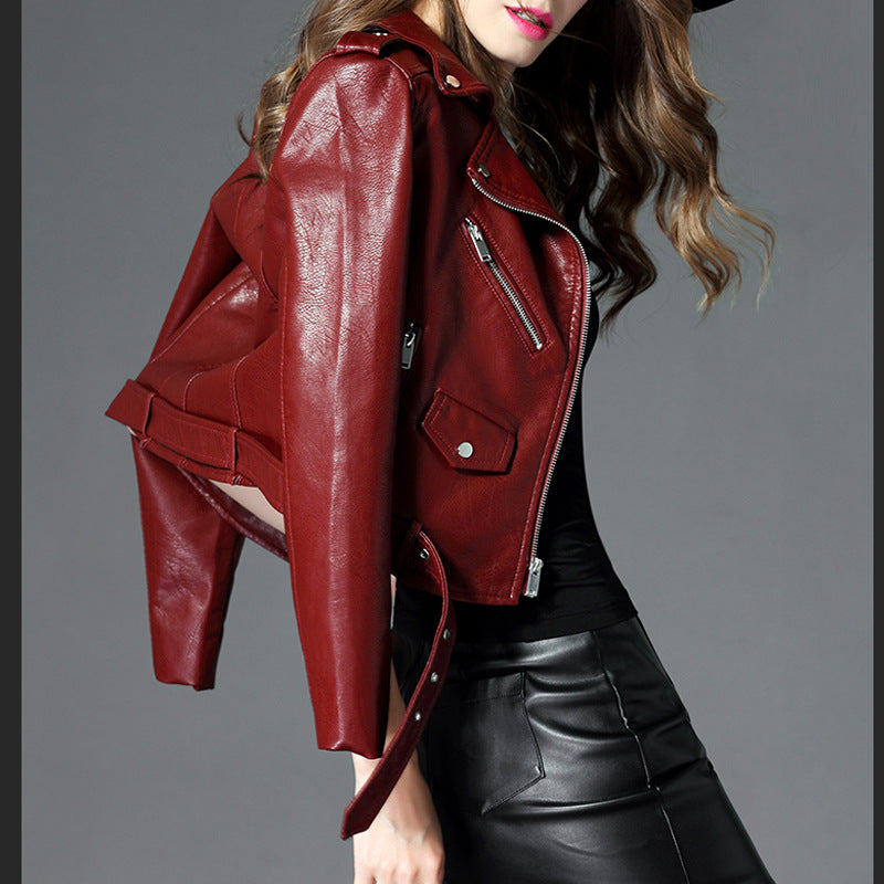 LEATHER JACKET ZIPPER