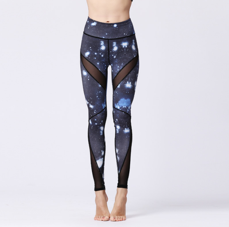 CONSTELLATION SHEER PATCHWORK LEGGING