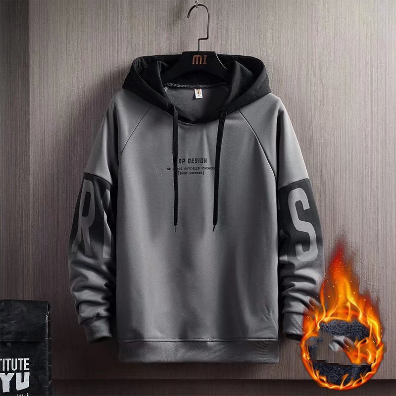 MEN'S HOODED PULLOVER