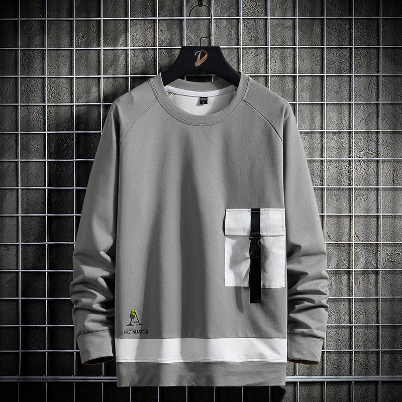 LONG SLEEVED ROUND NECK SWEATSHIRT