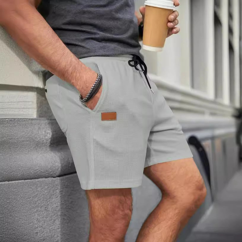 Solid Color Casual Pants