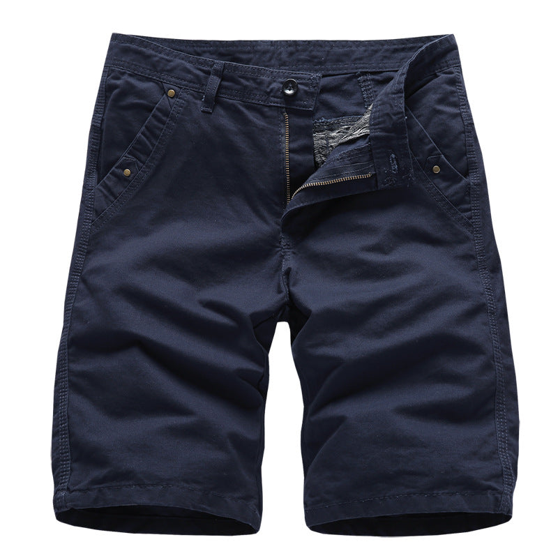 COTTON JEANS SHORTS