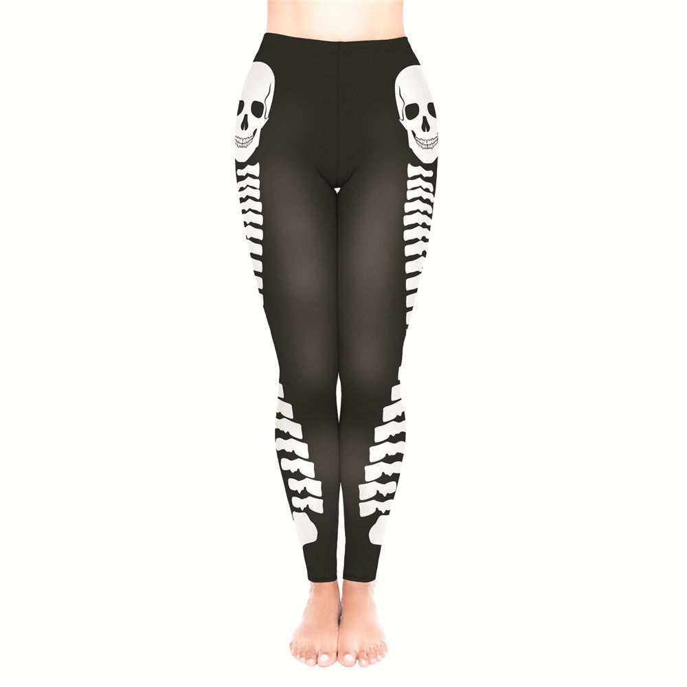 SKELETON HIGH-WAIST LEGGING