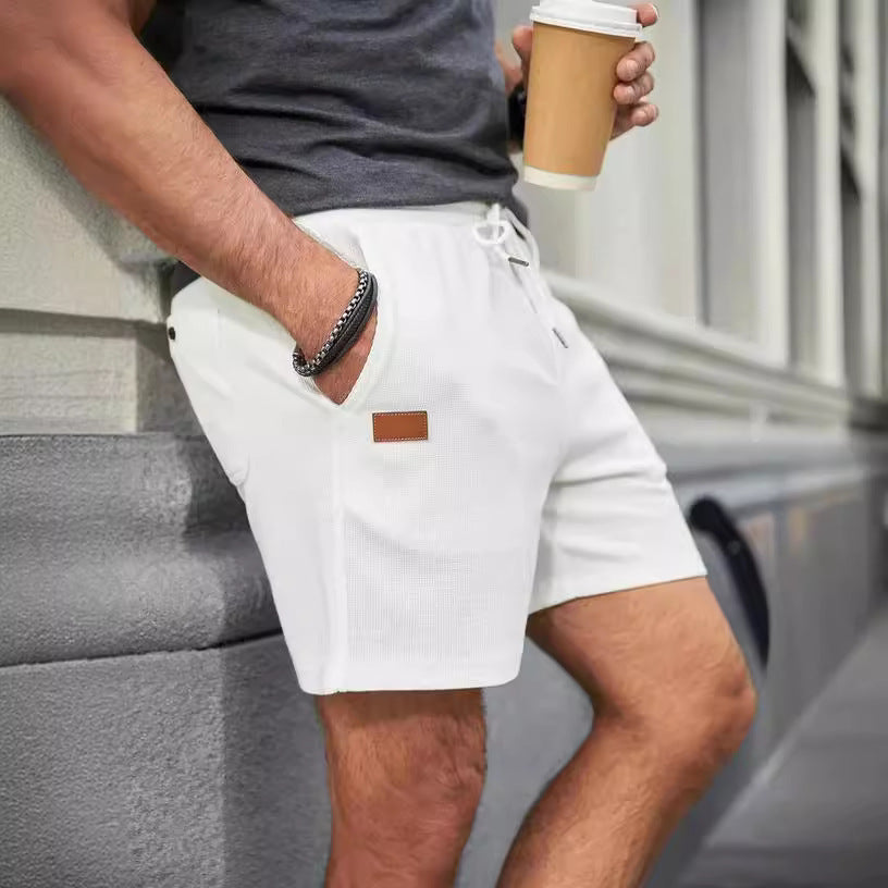Solid Color Casual Pants