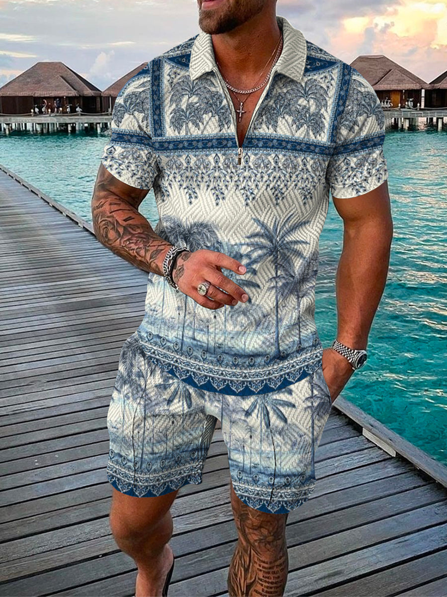 SOLID PRINT SUMMER SUITS