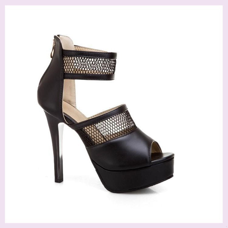 PEEP-TOE HEELS