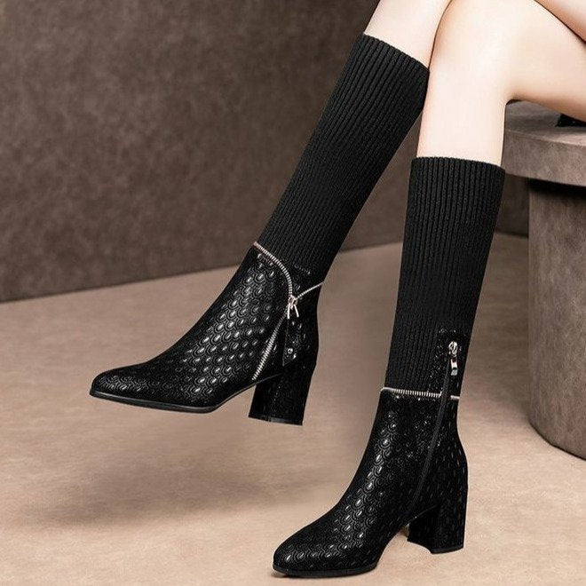 ZIPPER BOOTS