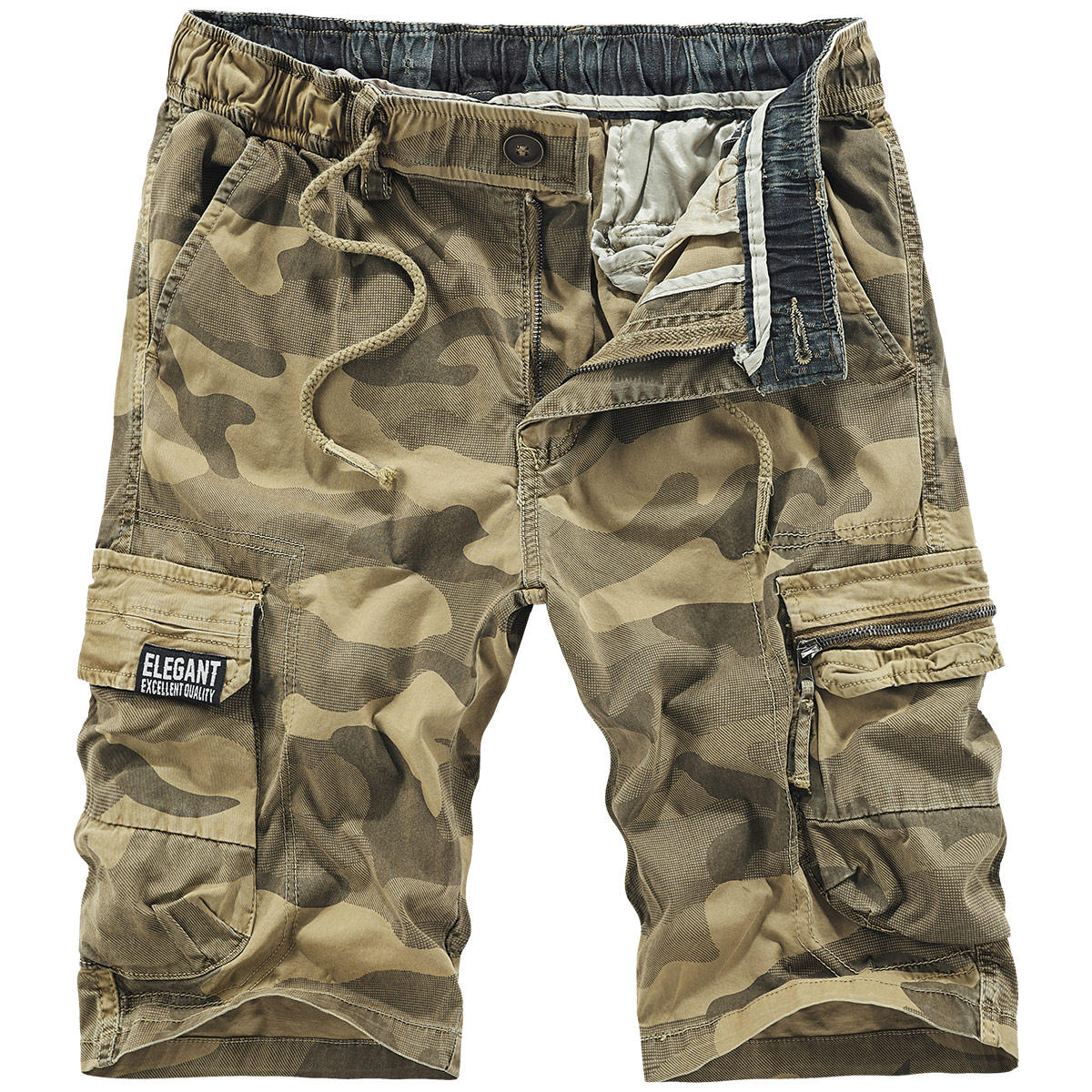 CAMO PRINT SHORTS